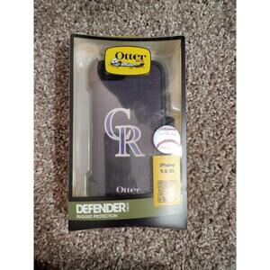 OTTERBOX NFL DEFENDER Rugged CASE FOR IPHONE 5/5S/SE blue Colorado Rockies